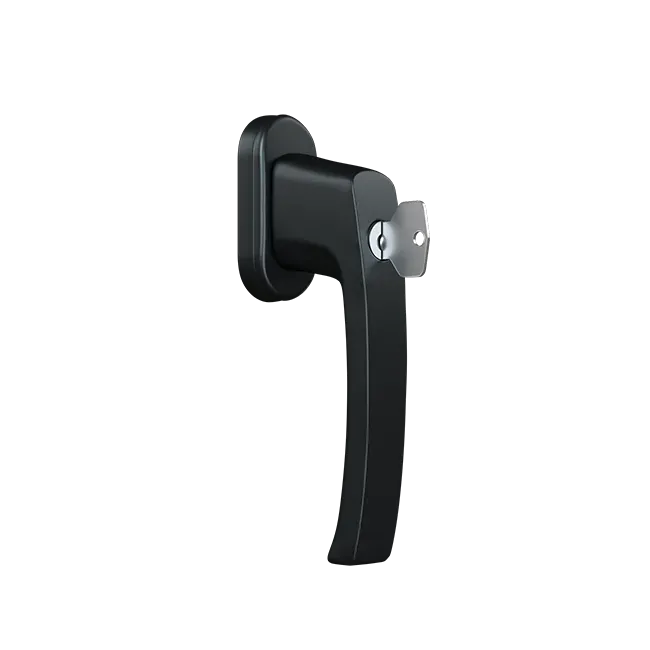 Manilla NEVADA con llave (RAL 7016)