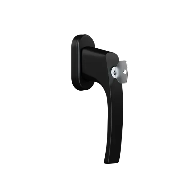 Manilla MISTRAL con llave (RAL 9005)