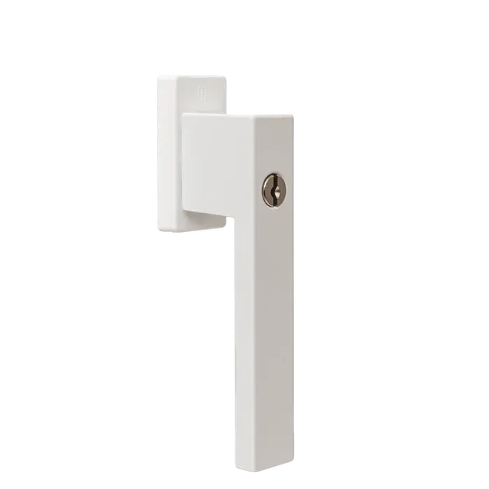 Manilla con botón - DUBLIN (blanca RAL 9016)